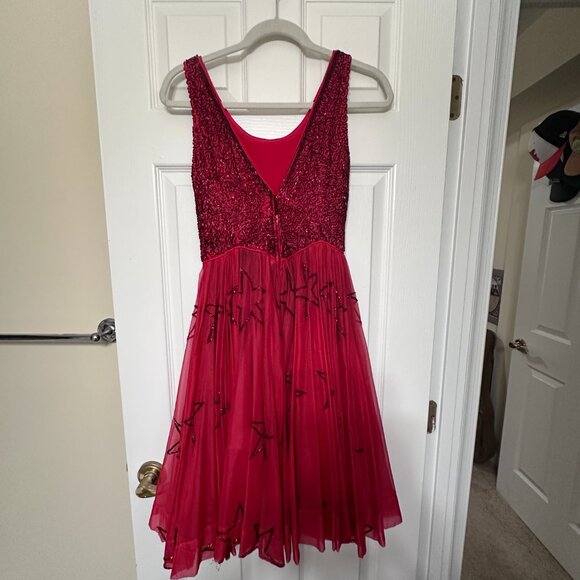 50’s Vintage Beaded Dress Size 0 - Picture 7 of 11